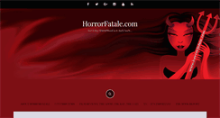 Desktop Screenshot of horrorfatale.com